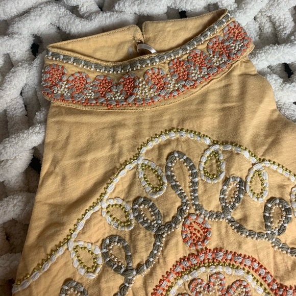 Free People GOA Tank/Crop Yellow - Picture 5 of 14